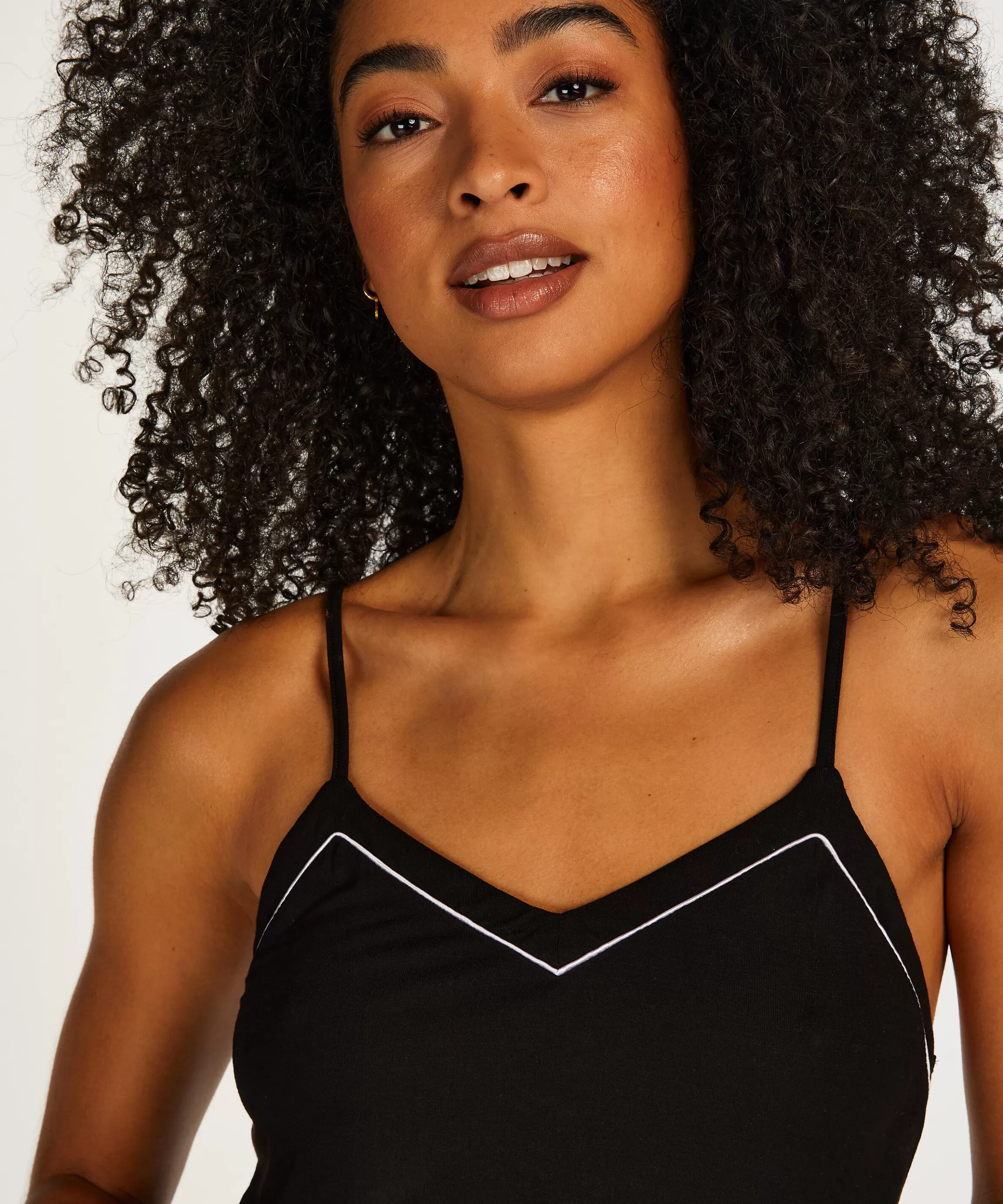 Hunkemöller Slipdresses & Babydolls*Slipdress Jersey Essential Zwart