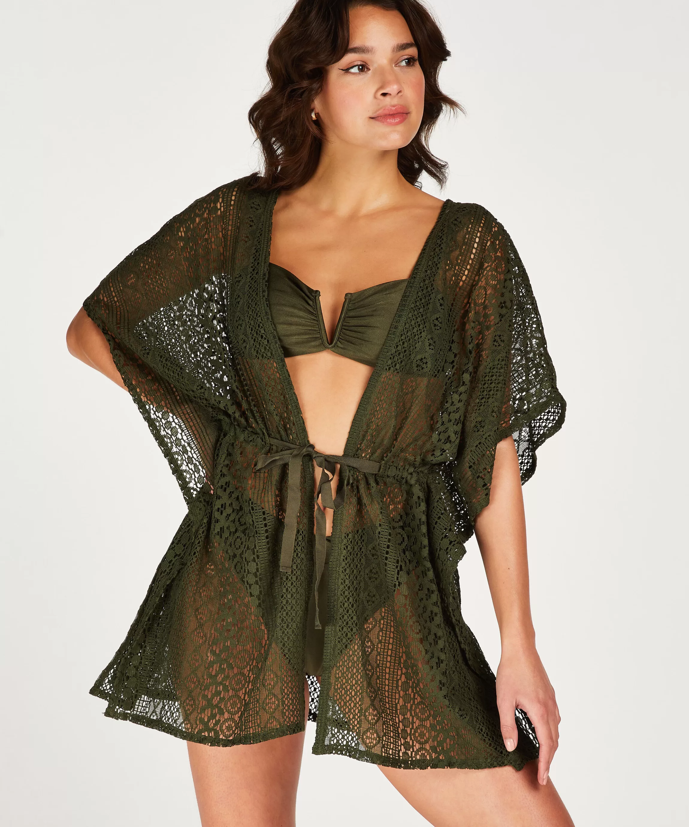 Hunkemöller Strandkleding*Strandjurk Groen