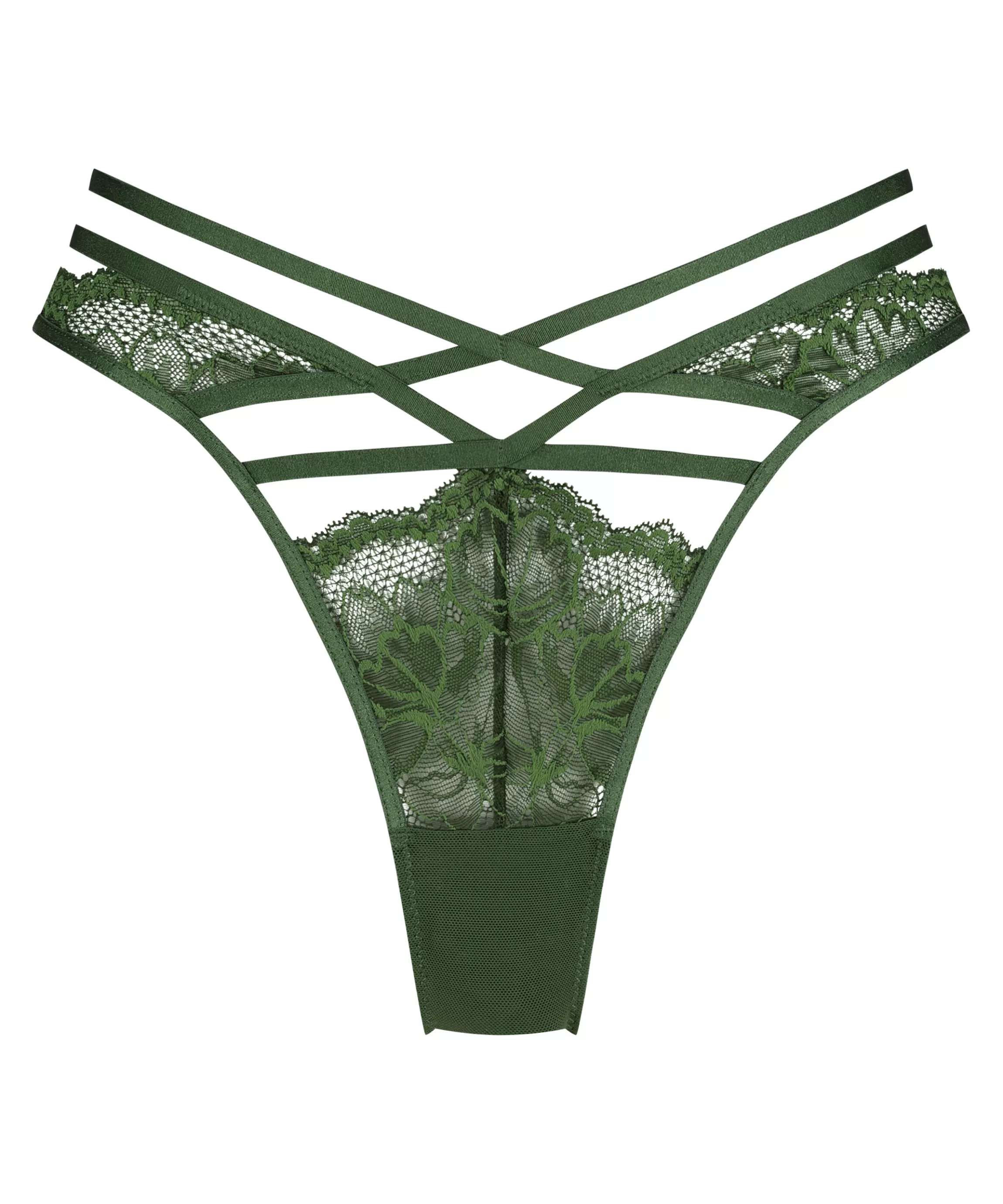 Hunkemöller Strings & Boxerstrings*String Jojo Groen