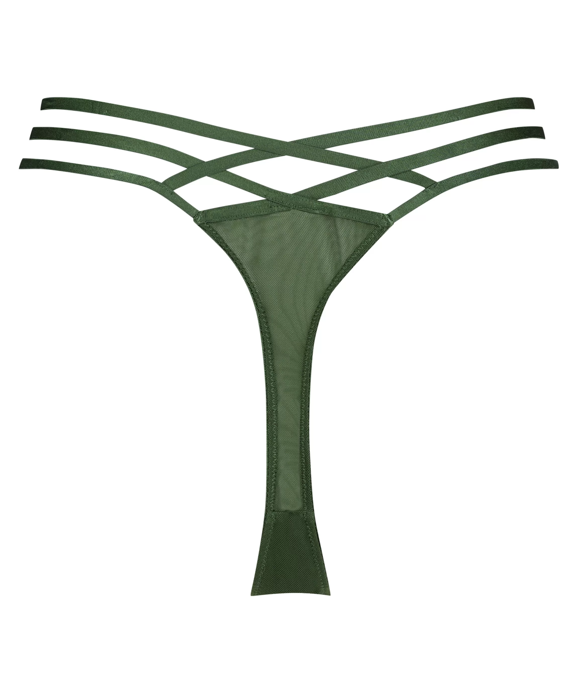 Hunkemöller Strings & Boxerstrings*String Jojo Groen