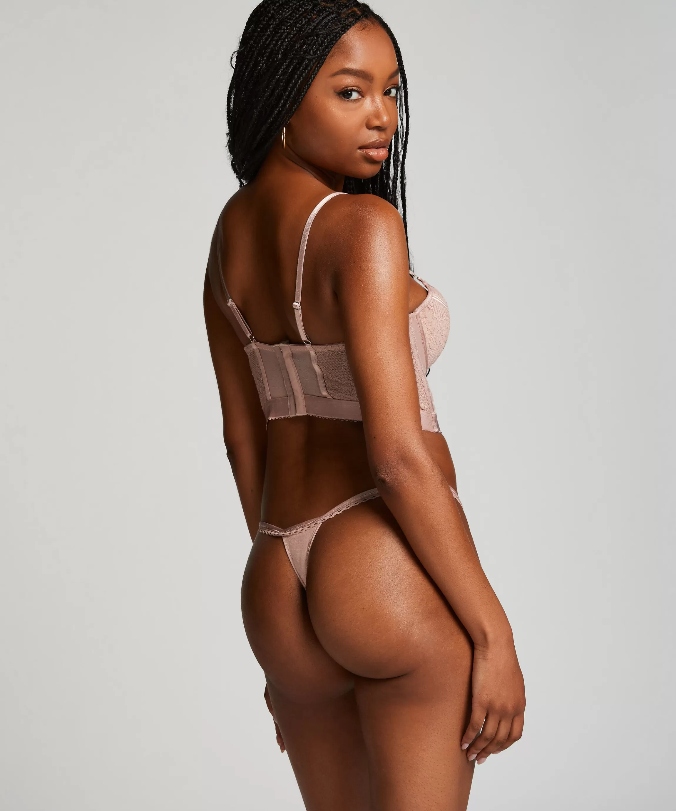 Hunkemöller Strings & Boxerstrings*String Malika Roze