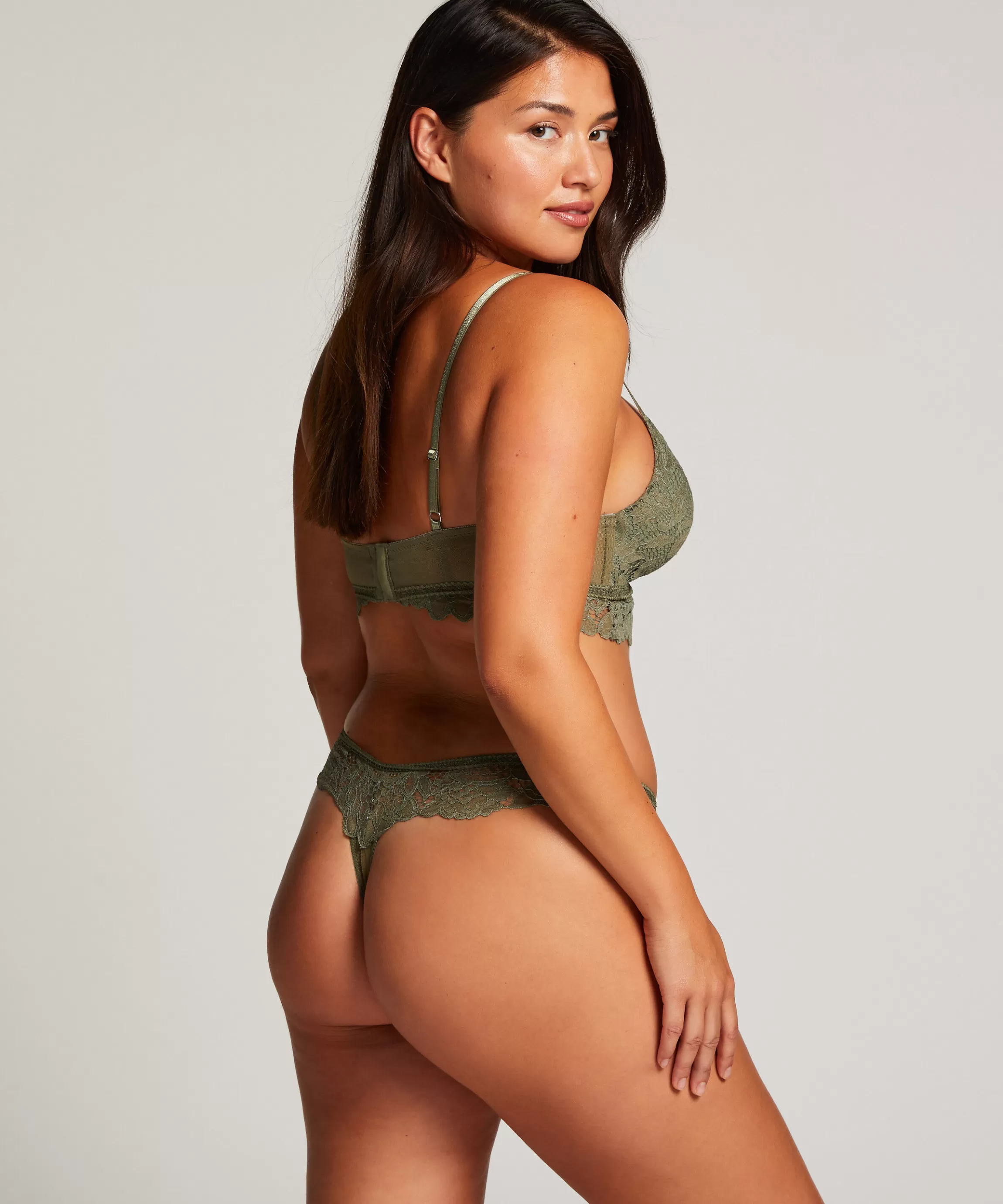 Hunkemöller Strings & Boxerstrings*String Shiloh Groen