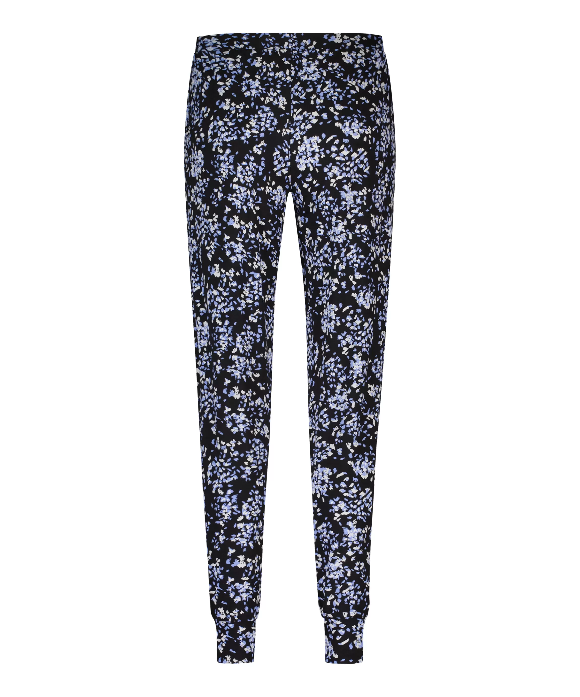 Hunkemöller Pyjama'S*Tall Pyjamabroek Painted Leopard Zwart