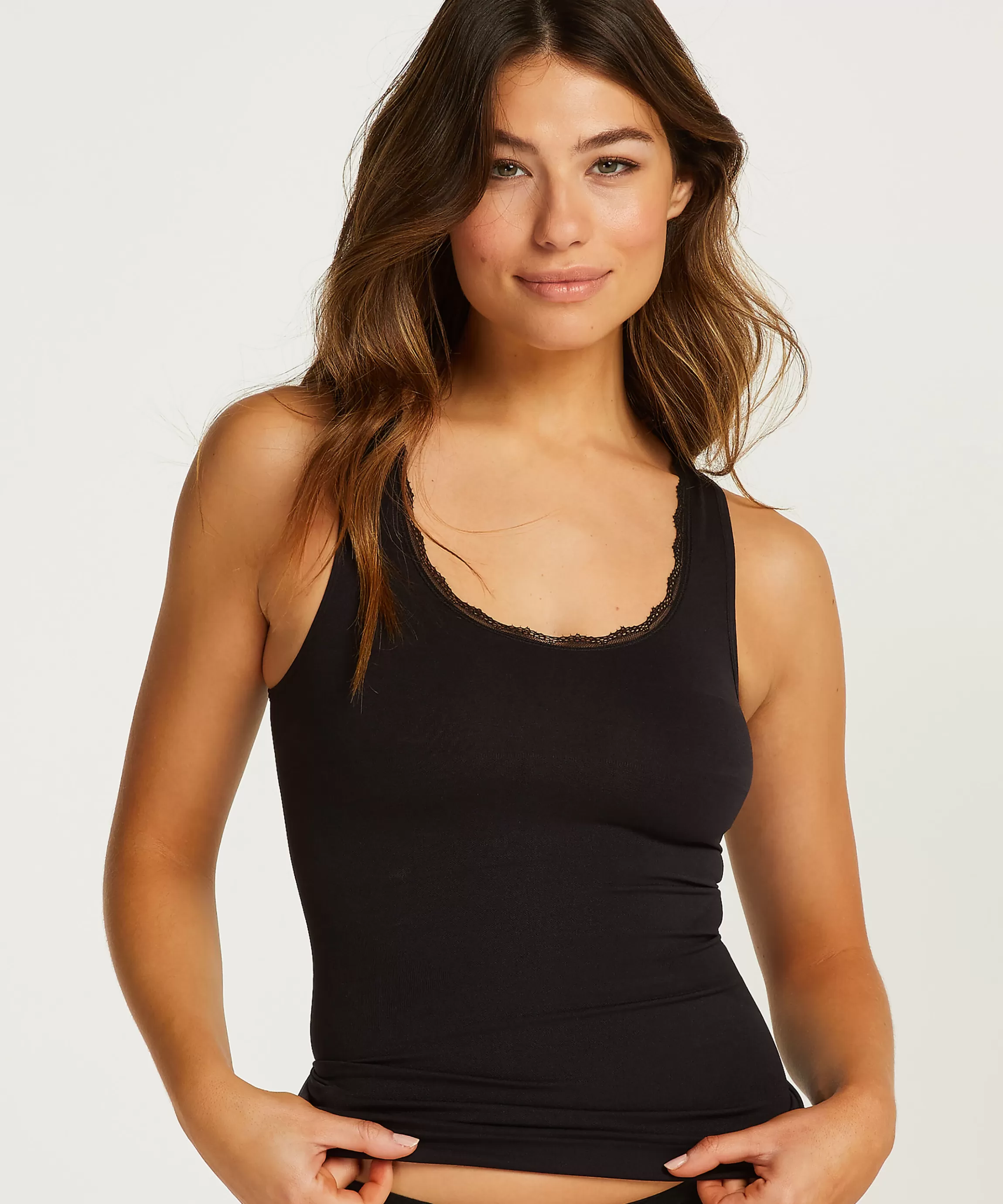 Hunkemöller Shapewear*Verstevigende Cami Top Zwart