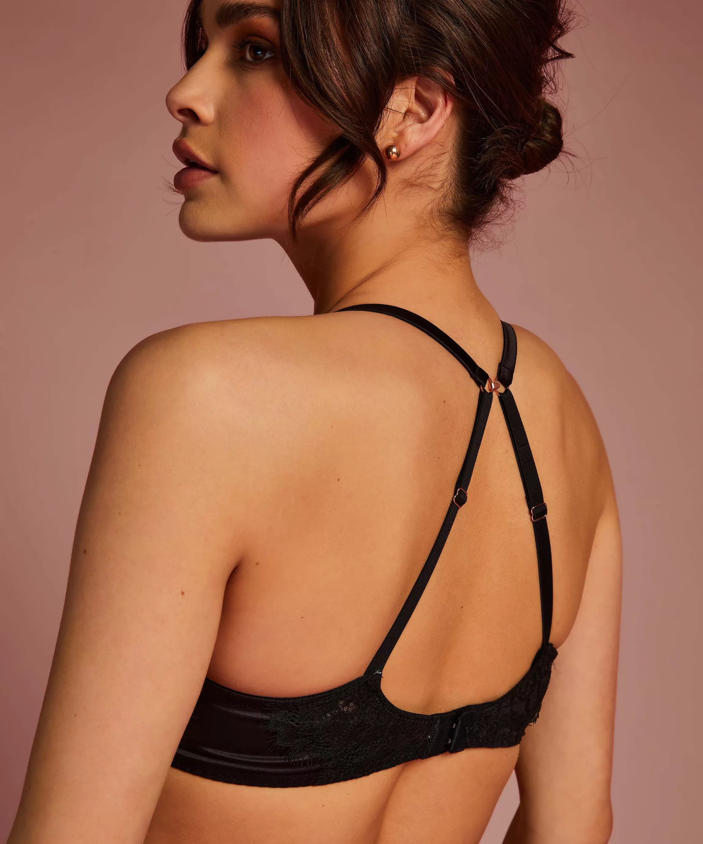 Hunkemöller Voorgevormde Bh'S*Voorgevormde Beugel Bh Hannako Zwart