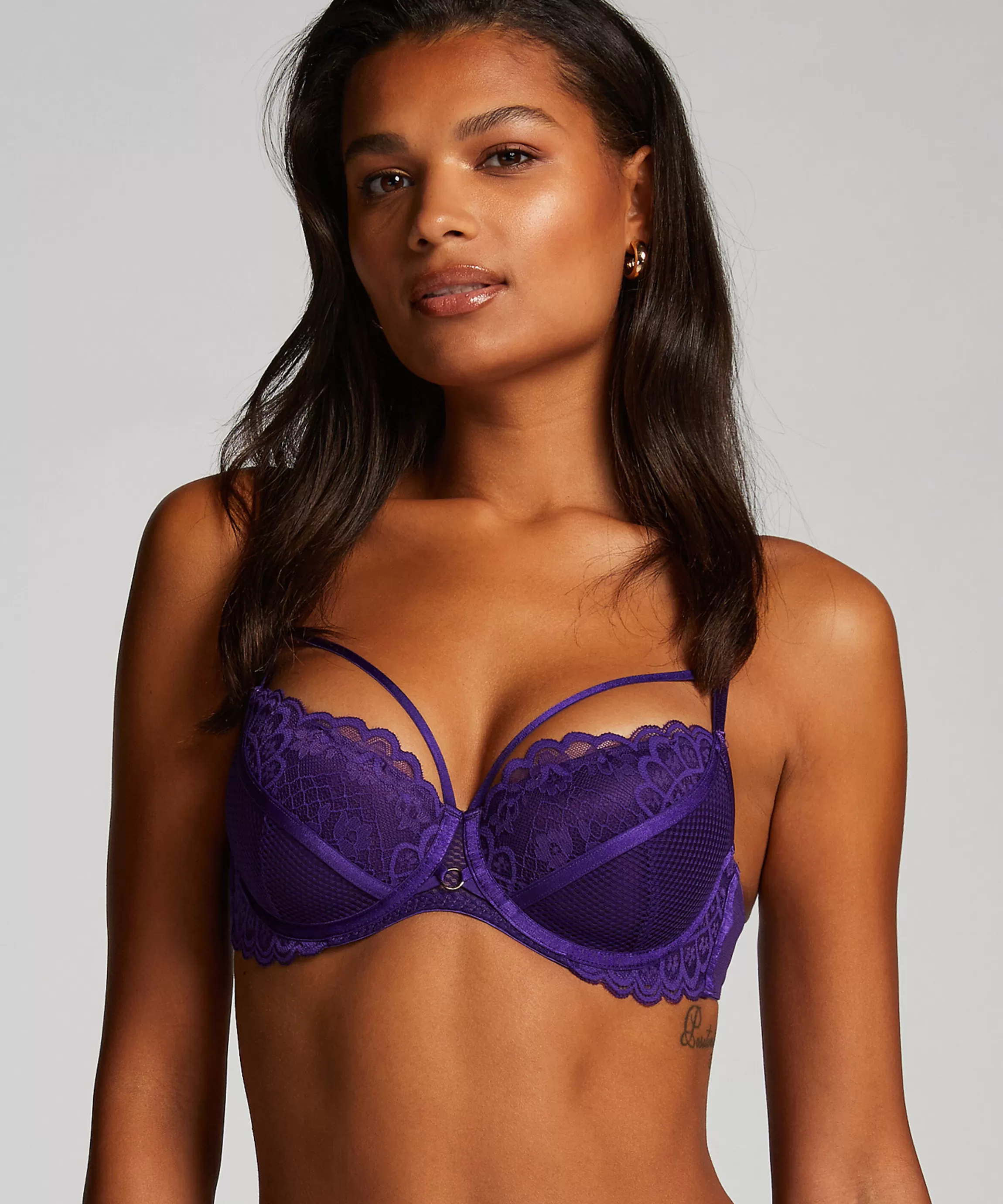 Hunkemöller Voorgevormde Bh'S*Voorgevormde Beugel Bh Riri Paars
