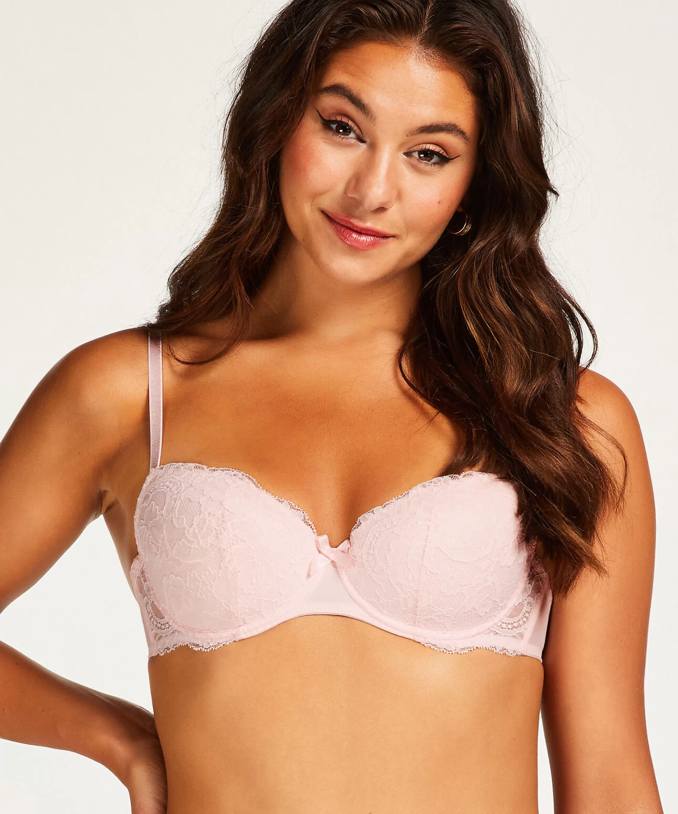 Hunkemöller Voorgevormde Bh'S*Voorgevormde Beugel Bh Teddy Roze