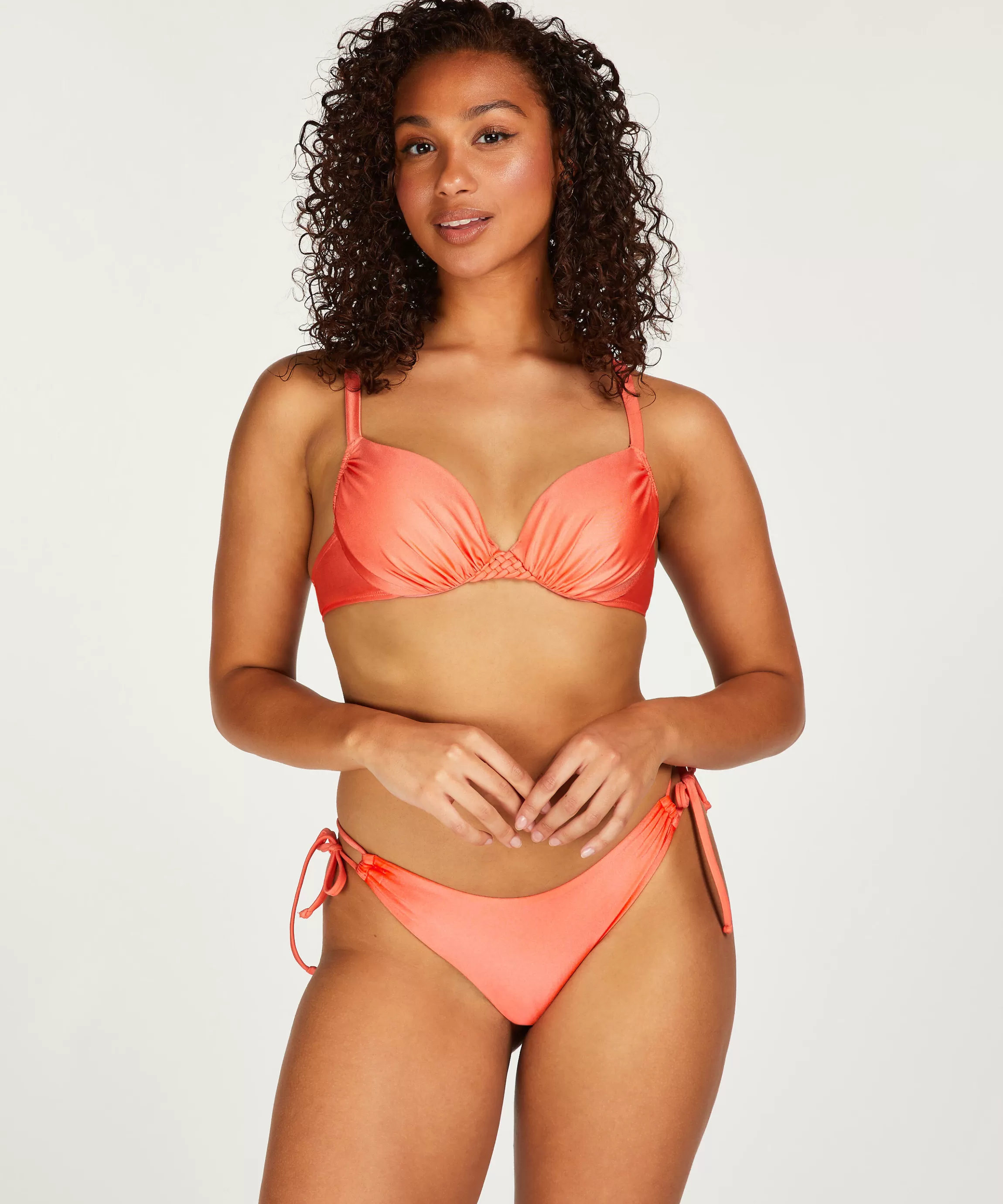 Hunkemöller Bikini'S*Voorgevormde Beugel Bikinitop Sunrise Oranje