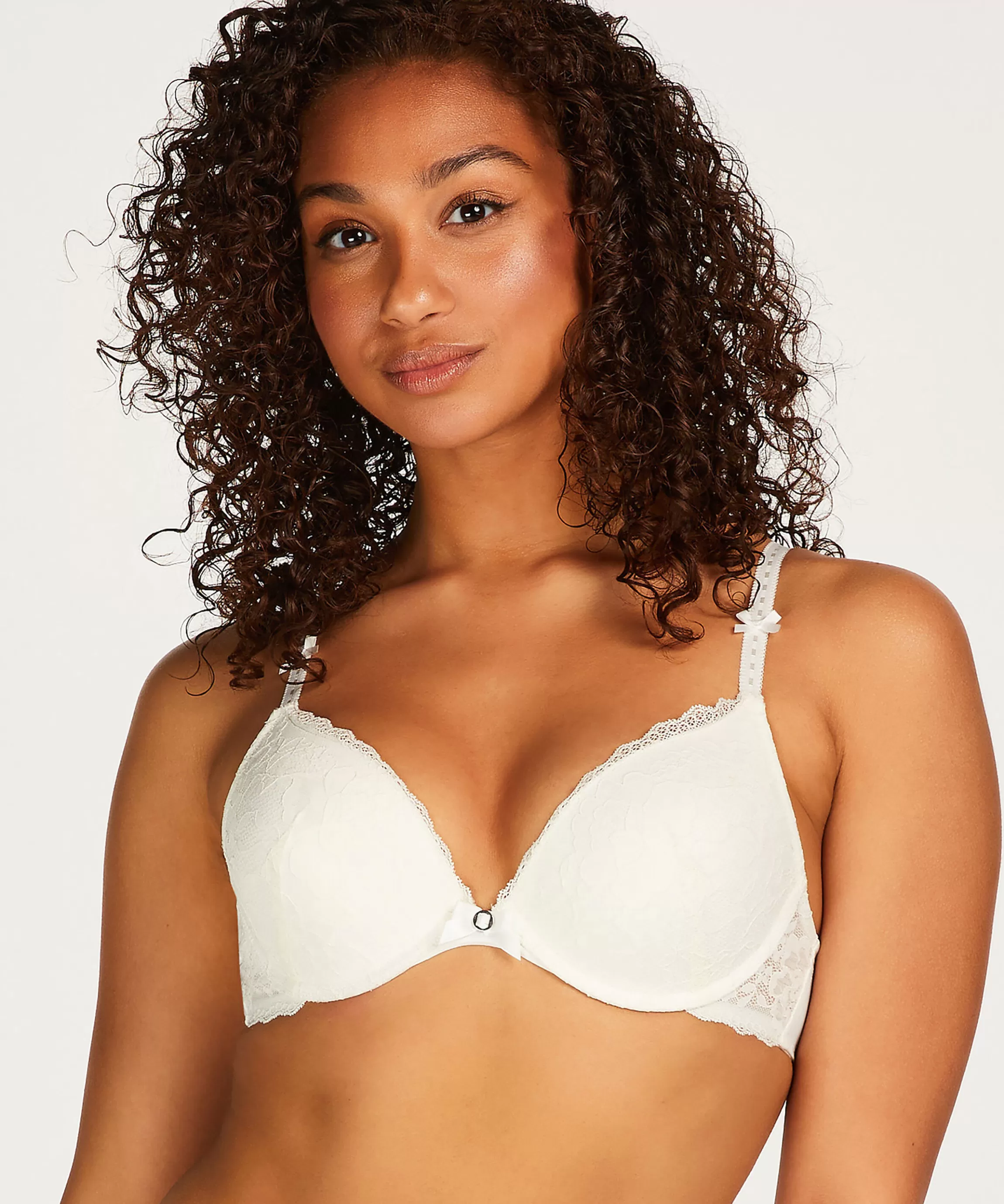 Hunkemöller Push-Up & Maximizer Bh'S*Voorgevormde Push-Up Beugel Bh Maya Wit