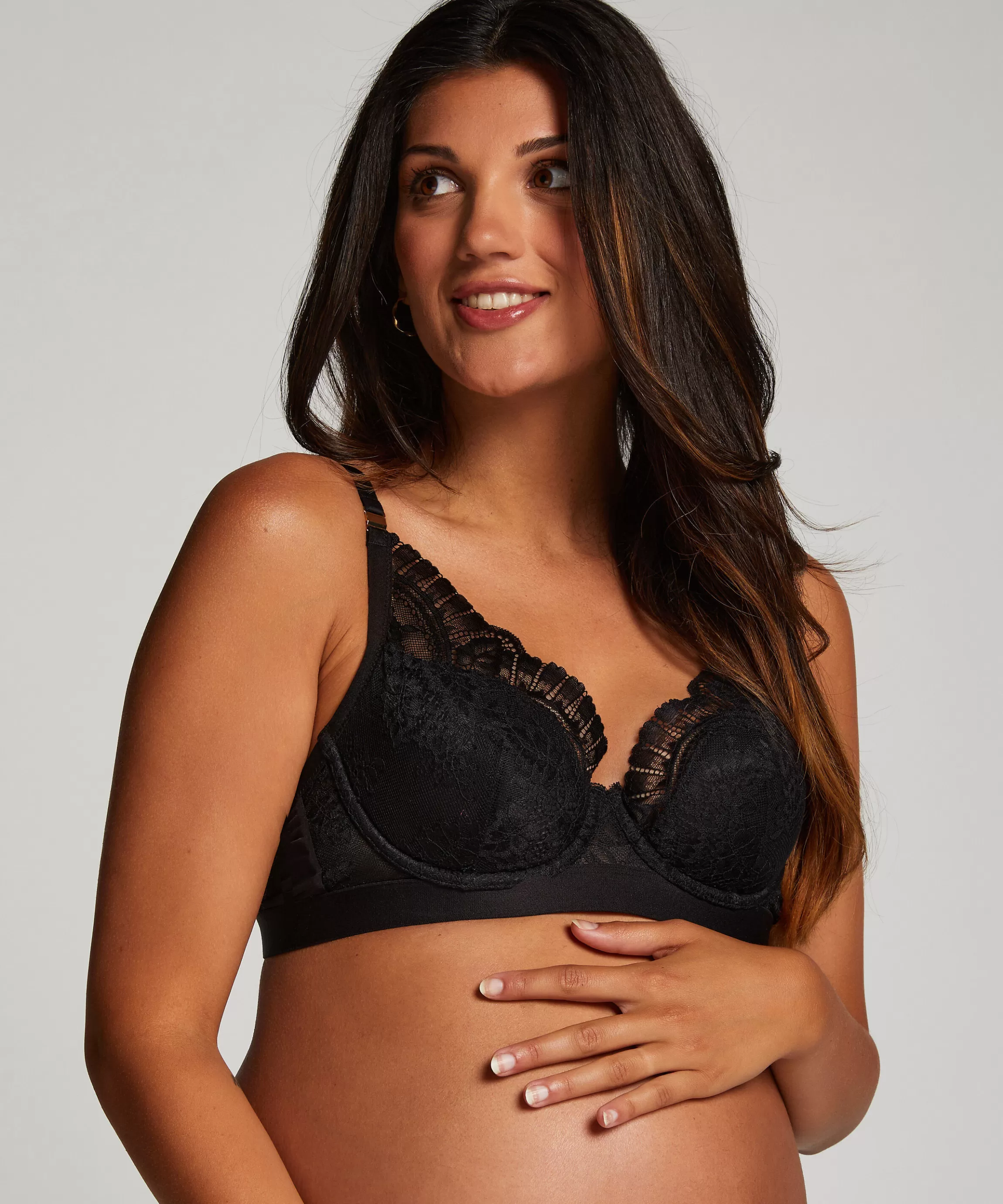 Hunkemöller Voorgevormde Bh'S*Voorgevormde Voedingsbh Adelaide Zwart